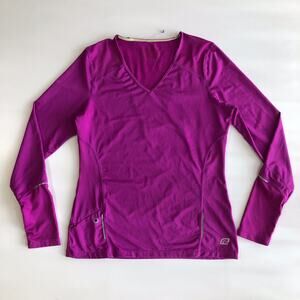 Roadrunner Pro Velocity L/S Women Sz L Running Athletic Shirt Reflective